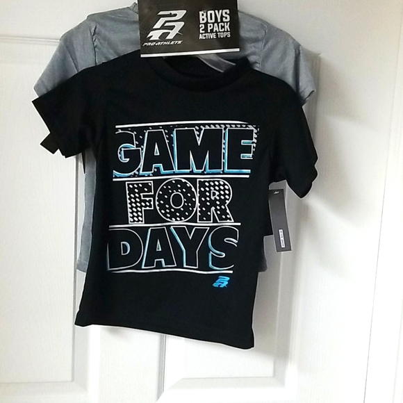 Pro Athlete Other - 2 ACTIVE boy tshirts